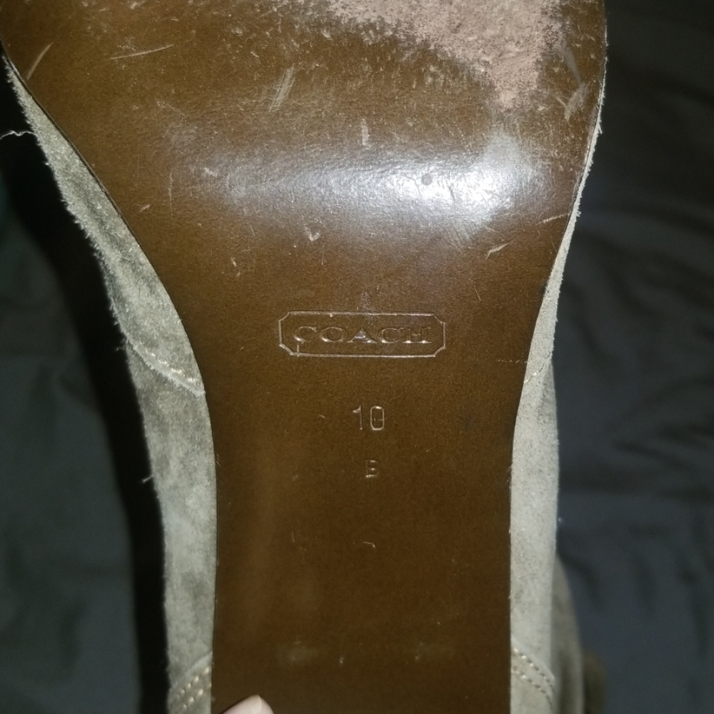 Coach Suede Boots - Picture 4 of 6